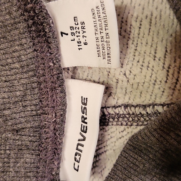 Converse grey sweatpants/joggers - Picture 2 of 5